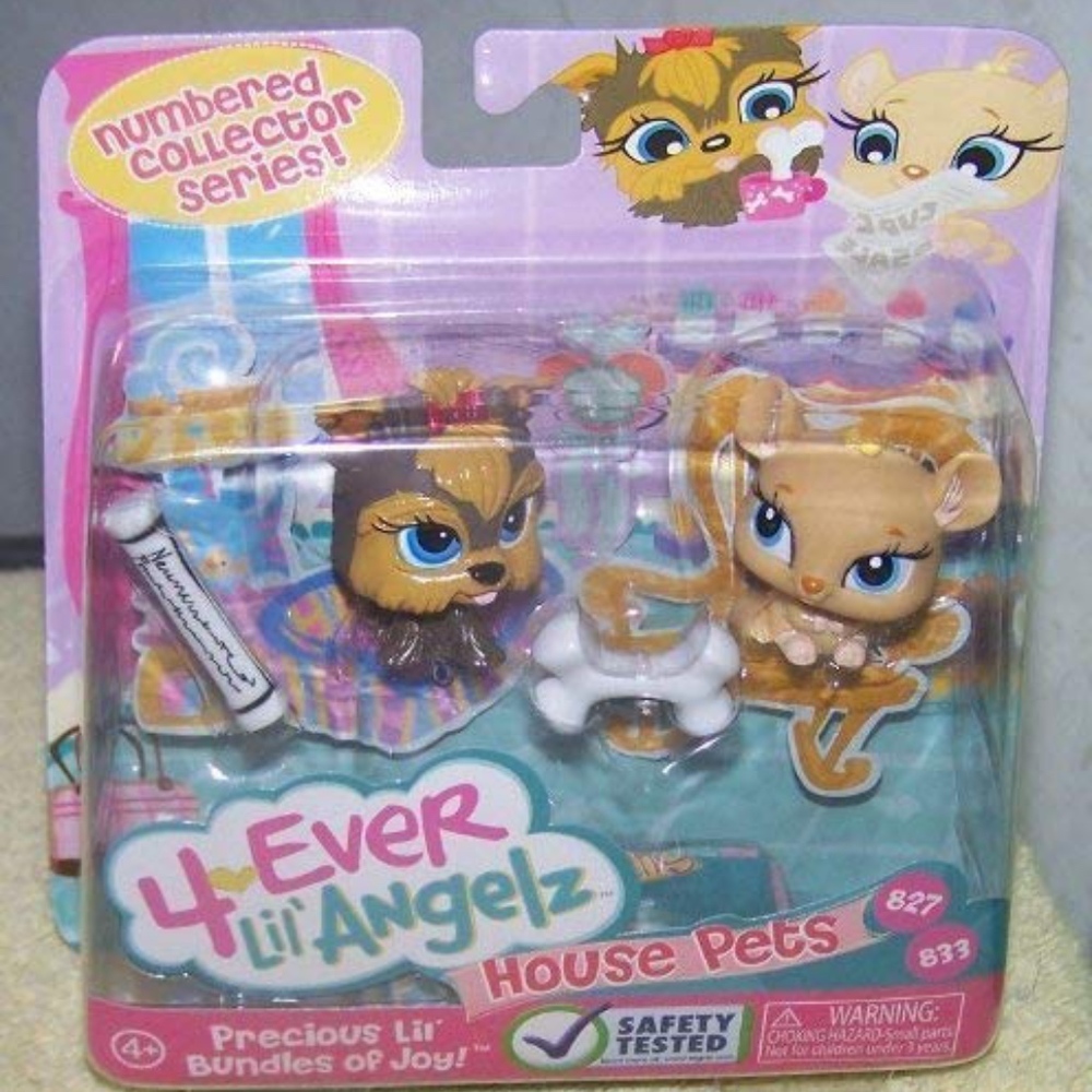 Bratz 4 Ever Lil' Angelz House Pets (827, 833) NIP
